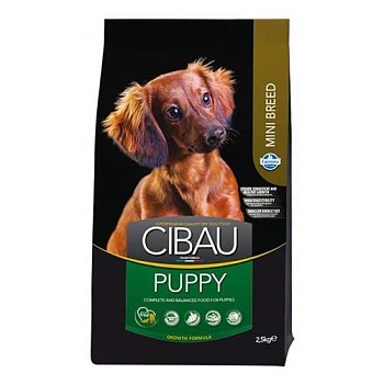 CIBAU Puppy Mini корм для щенков мелких пород 2,5кг купить 