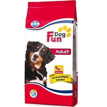 Fun Dog Adult корм для взрослых собак 20кг купить 