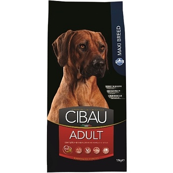 CIBAU Adult Maxi корм для собак крупных пород 12кг купить 