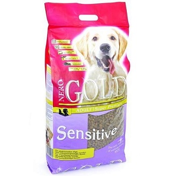NERO GOLD Sensitive Turkey 23/13 корм для чувствительных собак Индейка и рис 18кг купить 