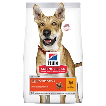 Hill`s Science Plan Performance сухой корм корм для активных собак 12кг купить 