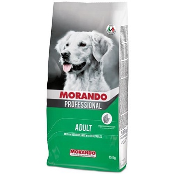 Morando Professional Cane Сухой корм для взрослых собак с овощами 15кг купить 