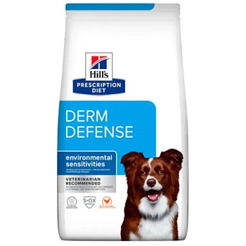 Hill`s Derm Defense диетический корм для защиты кожи собак 1.5кг купить 