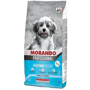 Morando Professional Cane Сухой корм для взрослых мелких пород собак PRO LINE с курицей 1,5кг купить 