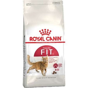 Royal Canin Fit 32 сухой корм для кошек с нормальной активностью 15кг купить 