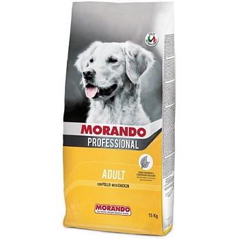 Morando Professional Cane Сухой корм для взрослых собак с курицей 15кг купить 