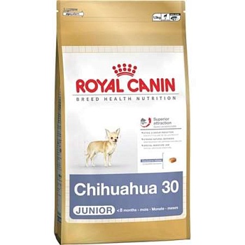 Royal Canin Chihuahua Junior Корм для Щенков Породы Чихуахуа в Возрасте от 2 до 8 Месяцев 1.5кг купить 
