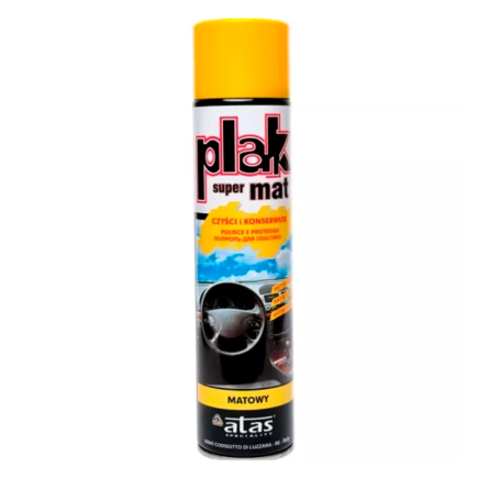 Полироль салона PLAK Super Mat 600 мл (аэр.) Апельсин PLAK купить  зоотовары для животных
