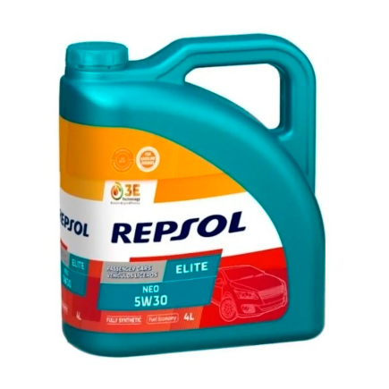 Масло моторное Repsol ELITE NEO 5W-30 синтетическое 4 л купить  зоотовары для животных