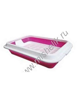 Кис Туалет Большой Zooexpress для Кошек с Рамкой (11041) купить  зоотовары для животных