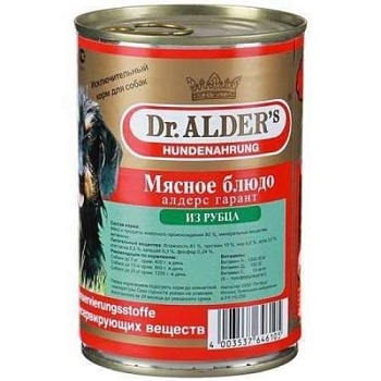 Dr. Alders Dog Garant Мясное Блюдо - Рубец купить 
