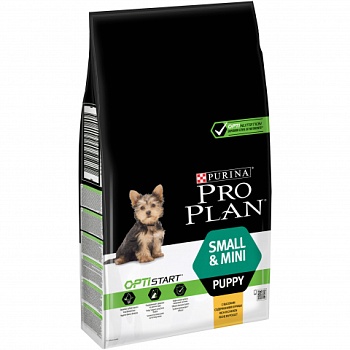 PRO PLAN Puppy Small & Mini сухой корм для щенков мелких и карликовых пород 1 - 10 кг Курица 7 кг купить 