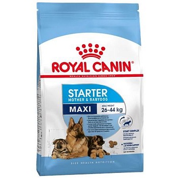 Royal Canin Maxi Starter Корм для Щенков Крупных Пород до 2 Месяцев 4кг купить 