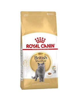 Royal Canin British Short Hair 34 Питание для Кошек Британской Короткошерстной Породы Старше 12 Мес 10кг купить  зоотовары для животных