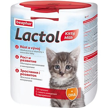 Beaphar Молочная смесь для котят Lactol kitty 250г купить 