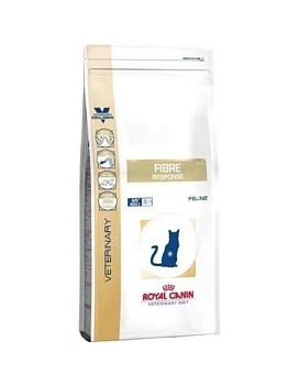 Royal Canin Vet Fibre Response Fr31 Файбр Респонз Фелин Диета для Кошек При Острых и Хронических Запорах, Диареи 400г купить  зоотовары для животных