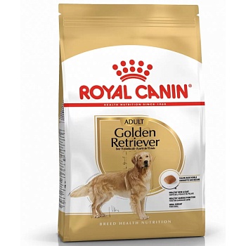 ROYAL CANIN GOLDEN RETRIEVER ADULT сухой корм для Голден ретриверов старше 15 месяцев 12кг купить 