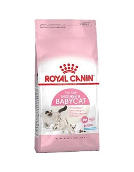 Royal Canin Mother and Babycat 34 полнорационный корм для котят в возрасте от 1 до 4 месяцев 2кг купить  зоотовары для животных