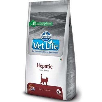 Farmina Vet Life Hepatic Диета для кошек при Заболеваниях Печени 400г купить 