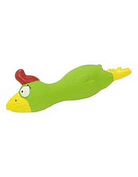 HOMEPET Игрушка для собак Петух с пищалкой латекс 17,5см PCC17112202 купить  зоотовары для животных