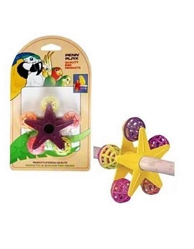 PENN-PLAX Игрушка для птиц ЗВЕЗДОЧКА С ПОГРЕМУШКАМИ купить  зоотовары для животных