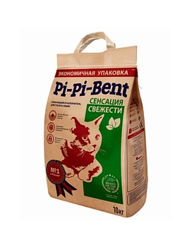 Pi-Pi-Bent Сенсация Свежести 10кг купить  зоотовары для животных