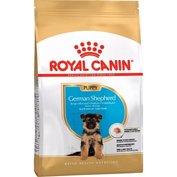 Royal Canin Puppy German Shepard Немецкая овчарка Паппи-30 сойкой корм для щенков 12кг купить 