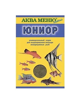 Аква Меню Юниор ежедневный корм для молодняка аквариумных рыб купить  зоотовары для животных