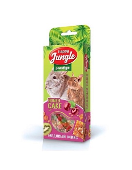HAPPY JUNGLE Престиж Корзинки для грызунов медовый микс 3 шт. купить  зоотовары для животных