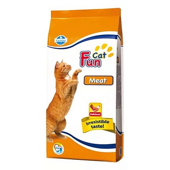 FARMINA FUN CAT MEAT Корм для кошек Мясо 20кг купить 