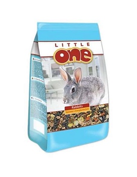 LITTLE ONE Корм для кроликов 900гр купить  зоотовары для животных