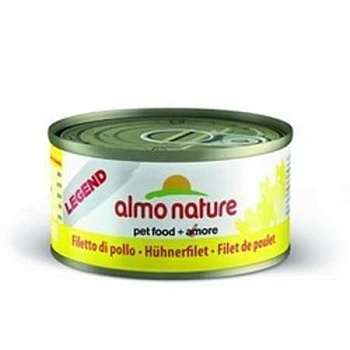 Almo Nature Legend Конcервы для Кошек Куриное Филе 75% Мяса 70г купить 