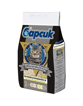 Наполнитель для кошек Барсик Комкующийся для кошек 3х4,54л купить  зоотовары для животных
