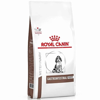 ROYAL CANIN GASTROINTESTINAL PUPPY ветеринарная диета корм сухой для щенков при расстройствах пищеварения 1кг купить  зоотовары для животных