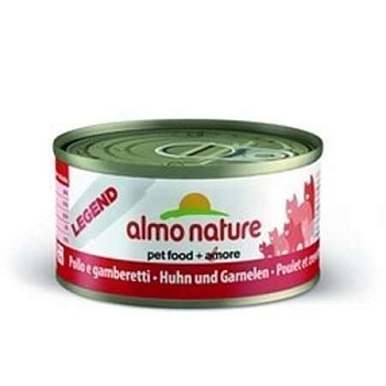 Almo Nature Legend Конcервы для Кошек с Курицей и Креветками 75% Мяса 70г купить 