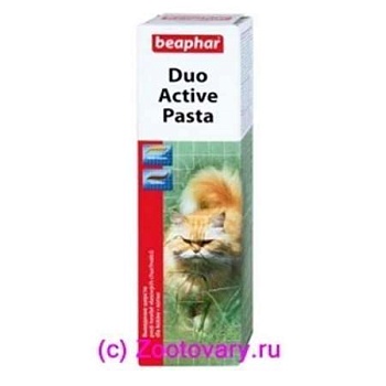 Beaphar Duo Active Мультивитаминная Паста Двойного Действия для Кошек 100 Г 12959 купить 