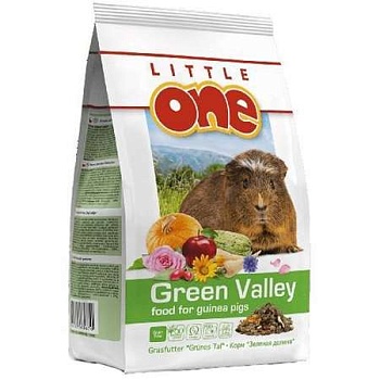 Little One Зеленая долина Корм из разнотравья для Морских свинок 750гр купить 