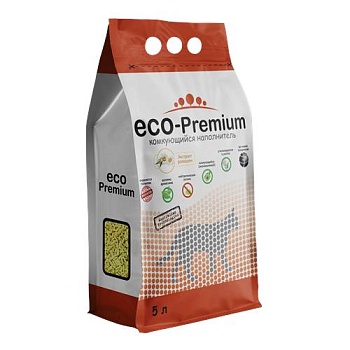 Наполнитель ECO-Premium Комкующийся Ромашка 5л купить 