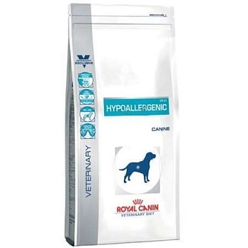 Royal Canin VET Hypoallergenic DR21 (Гиппоаллерд. Канин) Диета для собак с пищевой аллергией/непереносимостью 7кг купить  зоотовары для животных