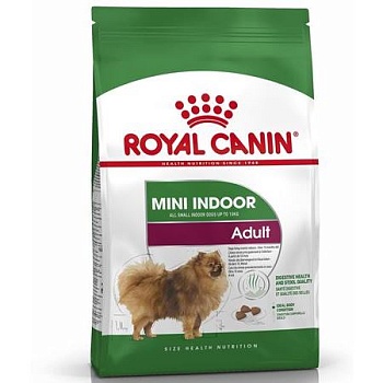 ROYAL CANIN Мини Индор Эдалт корм для собак мелких пород живущих в помещении 3кг купить 