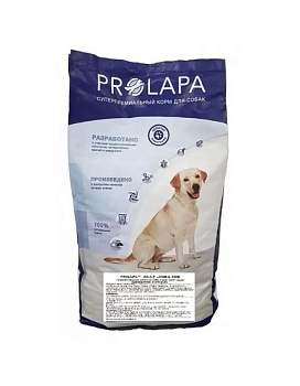 Prolapa Adult Lamb Rice полнорационный сухой корм для взрослых собак с чувствительным пищеварением ягненок рис 15кг купить  зоотовары для животных