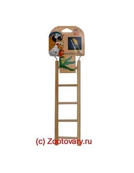 PENN-PLAX Игрушка для птиц ЛЕСЕНКА 5 ступеней 24х6,5см купить  зоотовары для животных