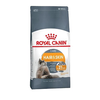 ROYAL CANIN HAIR & SKIN CARE сухой корм для взрослых кошек для поддержания здоровья кожи и шерсти 10кг купить  зоотовары для животных