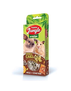 HAPPY JUNGLE Престиж Корзинки для грызунов мед+семечки 3 шт. купить  зоотовары для животных