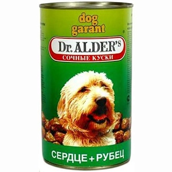 Dr. Alders Dog Garant Сердце и Рубец 1.24кг купить 