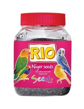 РИО Абиссинский нуг лакомство для всех видов птиц 250г купить  зоотовары для животных