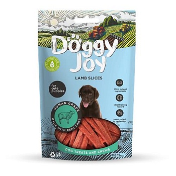 Doggy Joy Лакомство для щенков из мяса ягнёнка "Палочки баранины" 90г купить 