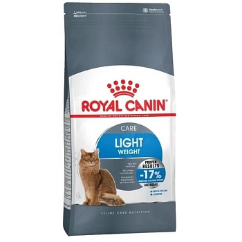 ROYAL CANIN LIGHT WEIGHT CARE сухой корм для взрослых кошек в целях профилактики избыточного веса 1,5кг купить  зоотовары для животных