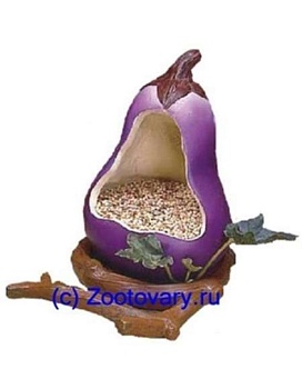 PENN-PLAX Кормушка для птиц внутренняя БАКЛАЖАН купить  зоотовары для животных