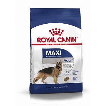 Royal Canin Maxi Adult Корм для Собак Крупных Пород от 15 Месяцев до 5 Лет 3кг купить 